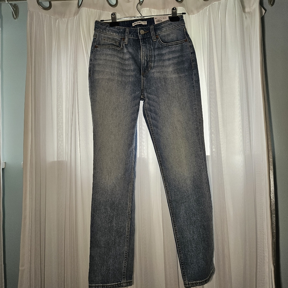Elizabeth and James Blue Slim Jeans with Lived-In Look
